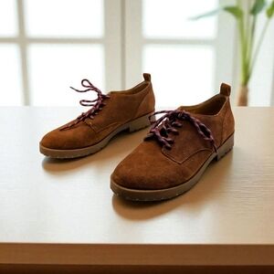 Crown Vintage Lowell Women's Brown Suede Shoes